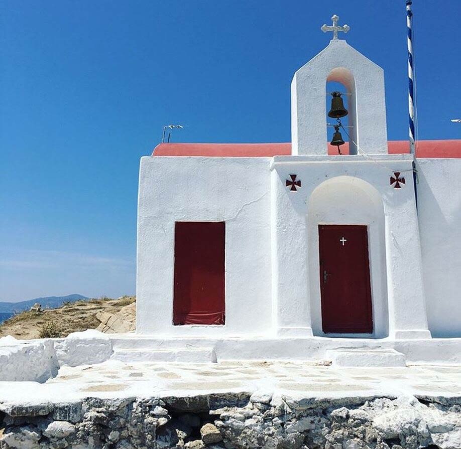Mykonos ist bekannt für die zahlreichen Kirchen (ca. 400).