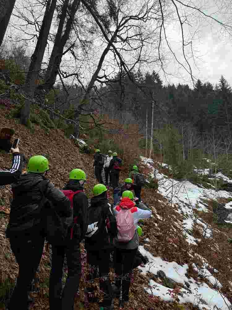 Wanderung durchs Bachbett