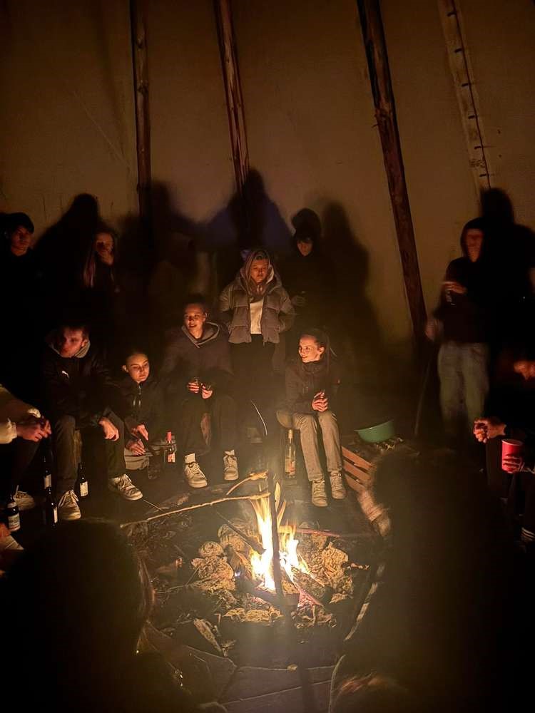 Letzter Abend am Lagerfeuer 