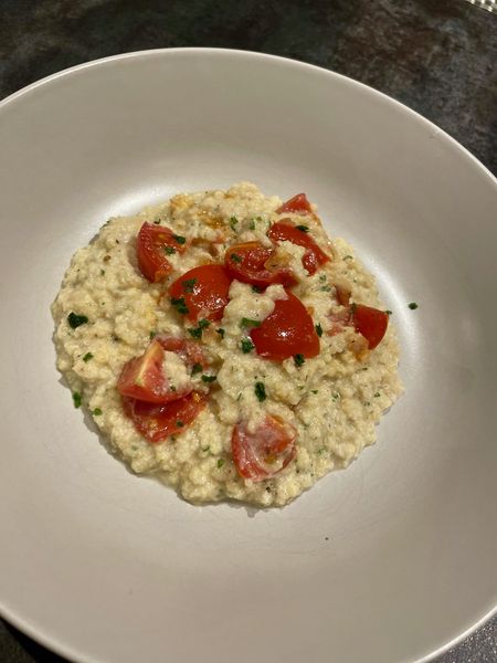 Cremiges Hirse Risotto
