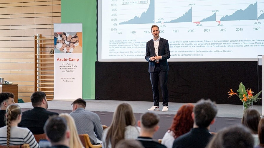 Vortrag von einem Fondsmanager der DEKA
