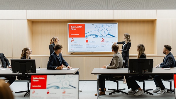 Präsentation in der Ausbildungsveranstaltung 