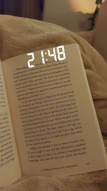 Ein Buch zum Ausklang des Abends