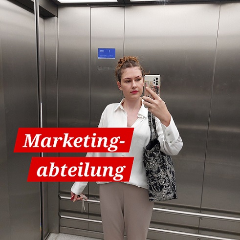 Artikel über Vorstellung der Marketingabteilung 