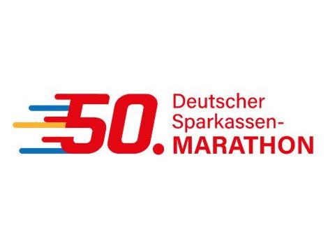 Logo des 50. Deutschen Sparkassen-Marathon 