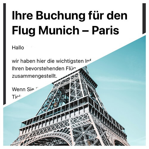 Esther wird fünf Tage in Paris verbringen