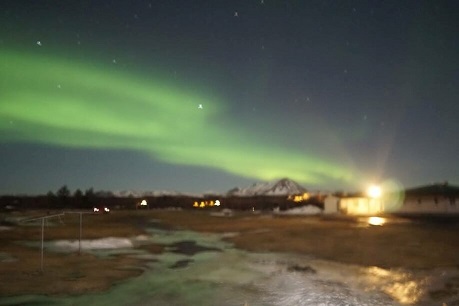 Nordlichter in Mývatn