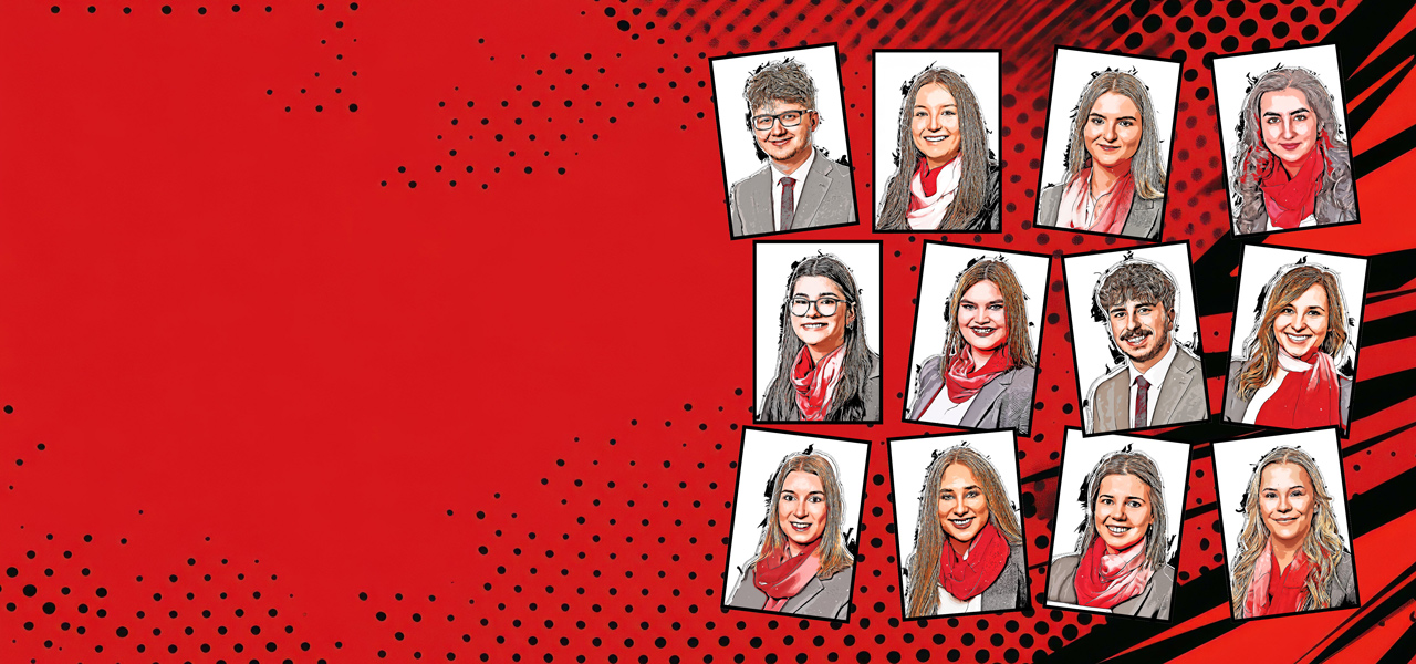 Azubi-Blog-Team der Sparkasse Allgäu