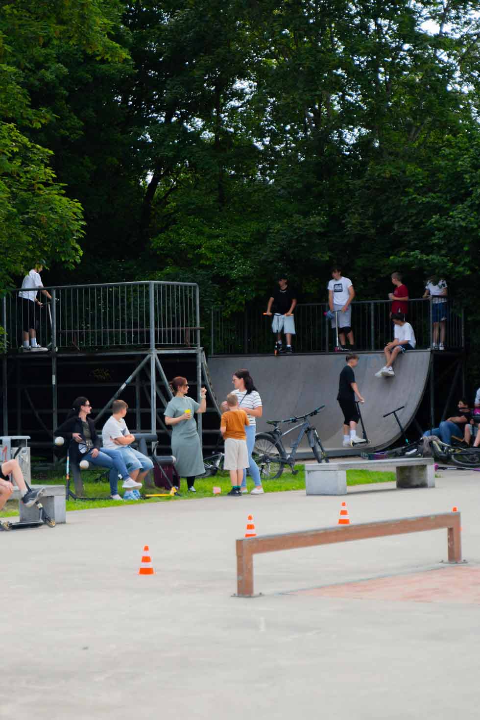 Stunt Scooter auf dem Fun Festival