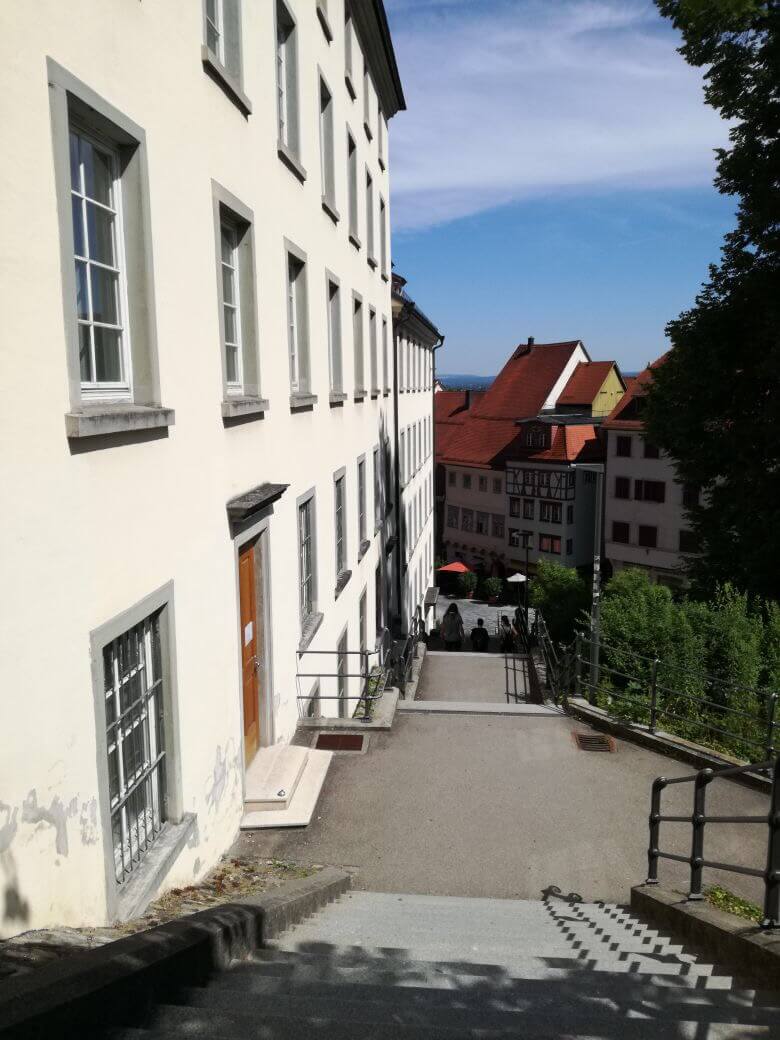 Treppe in die Stadt Ravensburg
