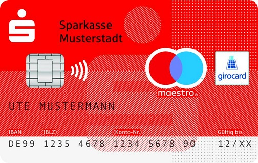 Vorderseite Sparkassen-Card