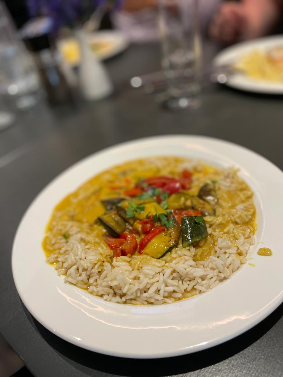 Currygemüse mit Reis