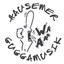Logo der Hausemer Guggamusik im Allgäu