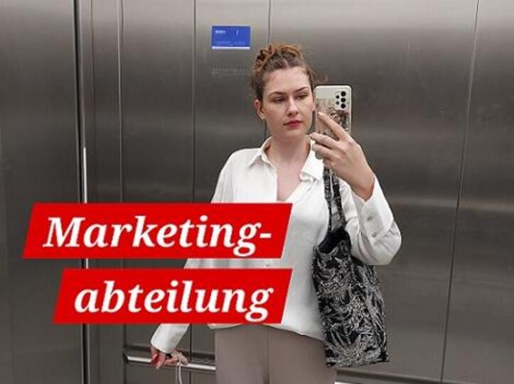 Mein Einsatz in der Marketingabteilung